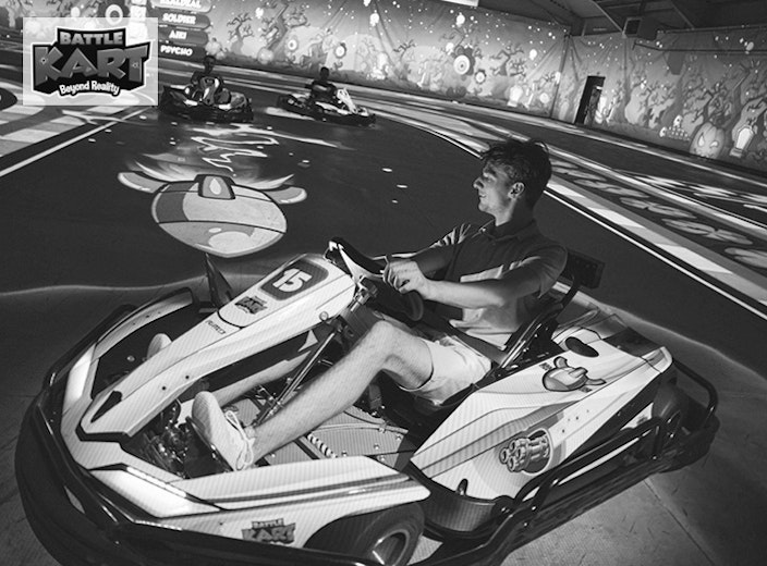 Spel naar keuze bij BattleKart (5 locaties)