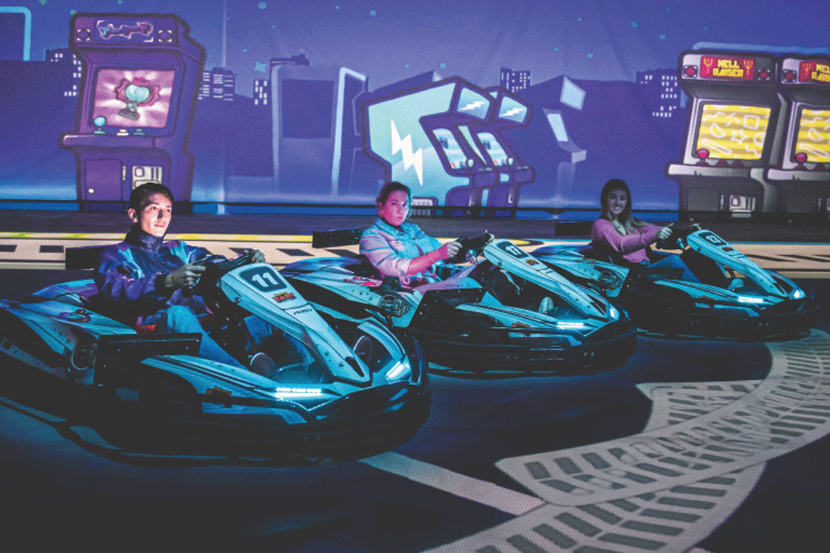 Spel naar keuze bij BattleKart (5 locaties)