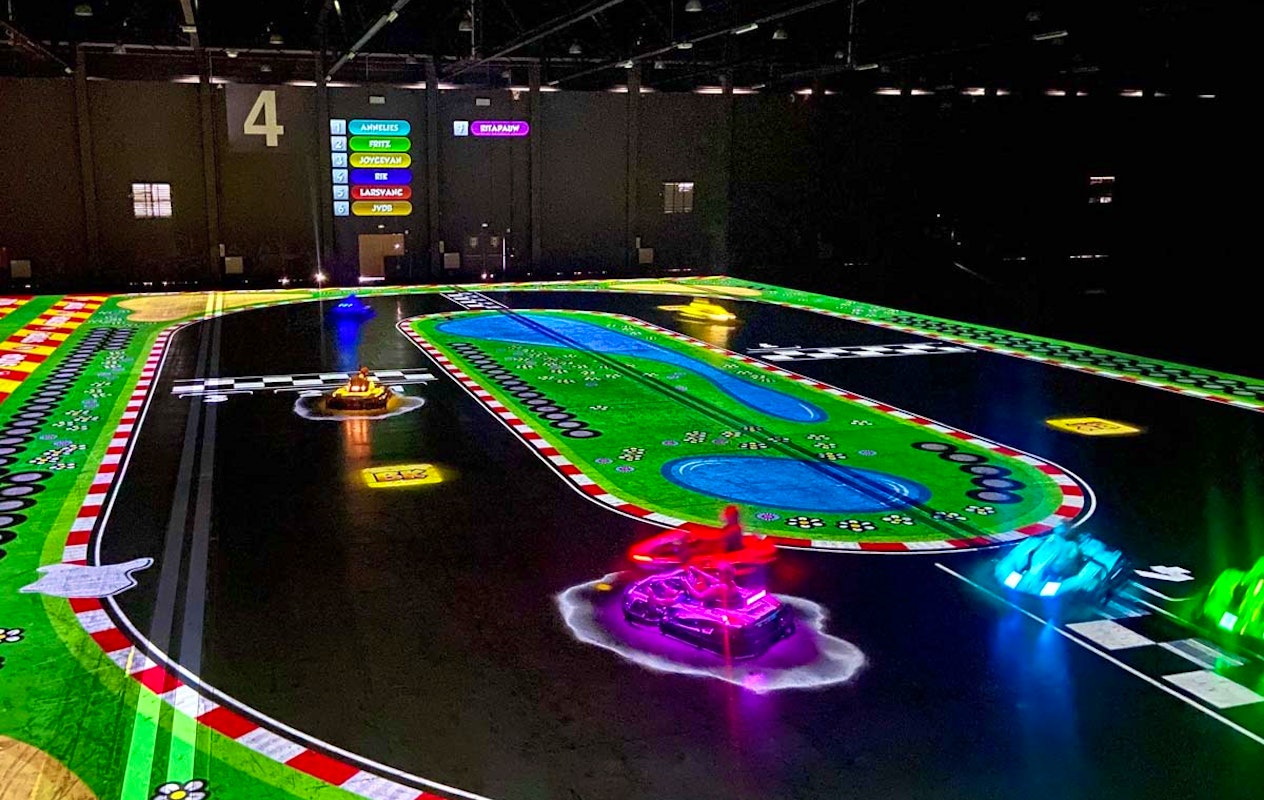 Spel naar keuze bij BattleKart in Kortrijk, Moeskroen, Herentals of Genk