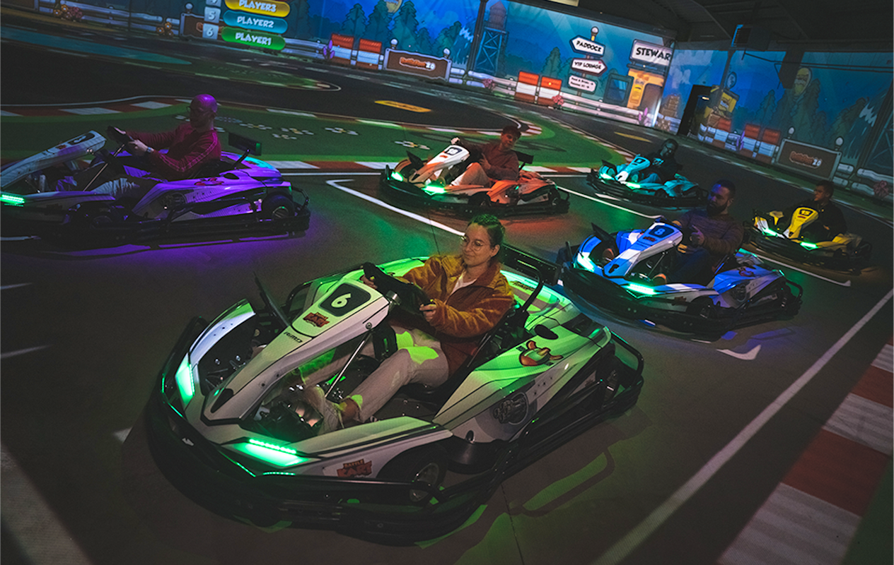 Spel naar keuze bij BattleKart in Kortrijk, Moeskroen, Herentals of Genk