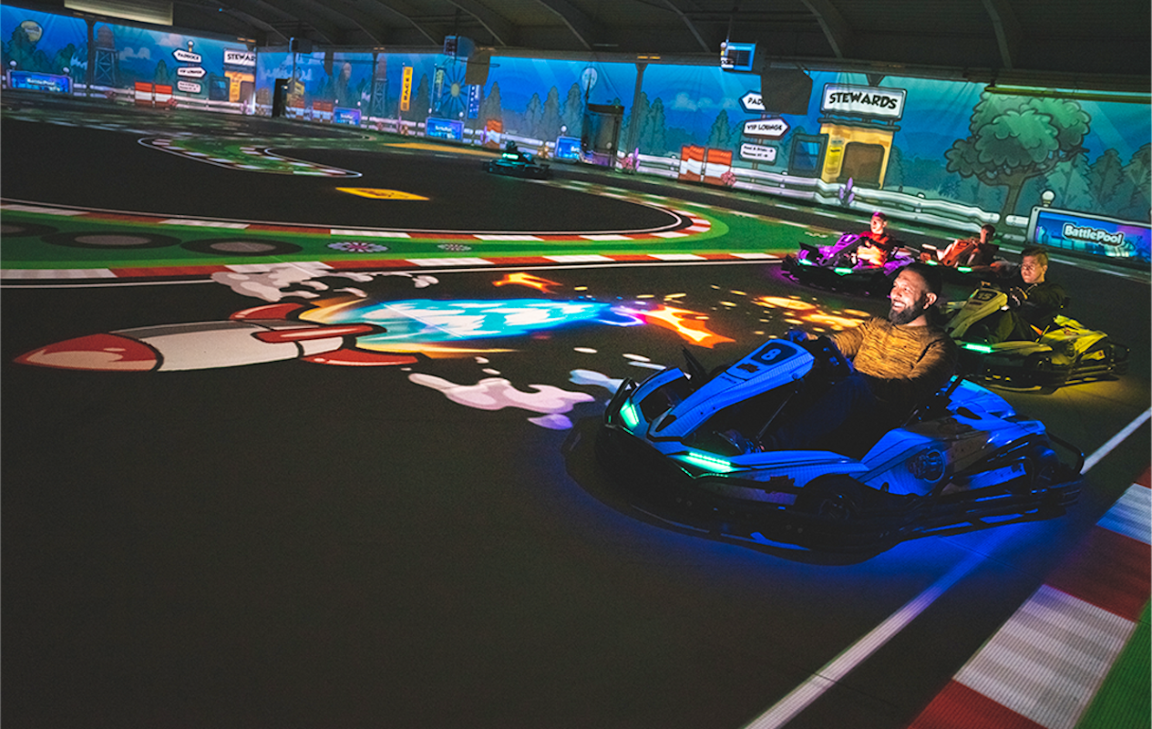 Spel naar keuze bij BattleKart in Kortrijk, Moeskroen, Herentals of Genk