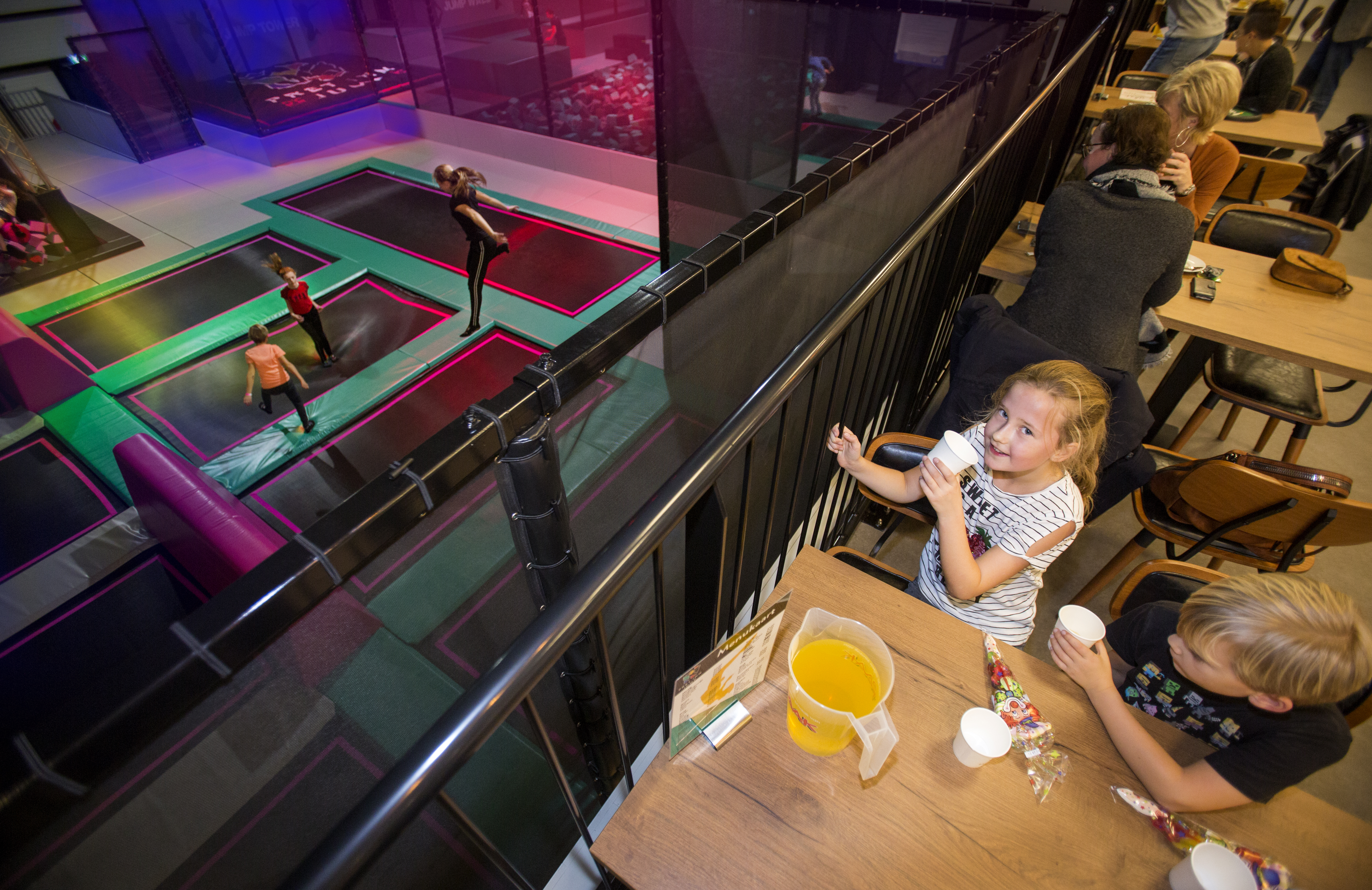 Springen, klimmen en klauteren bij Pret Inn Jump in Heumen