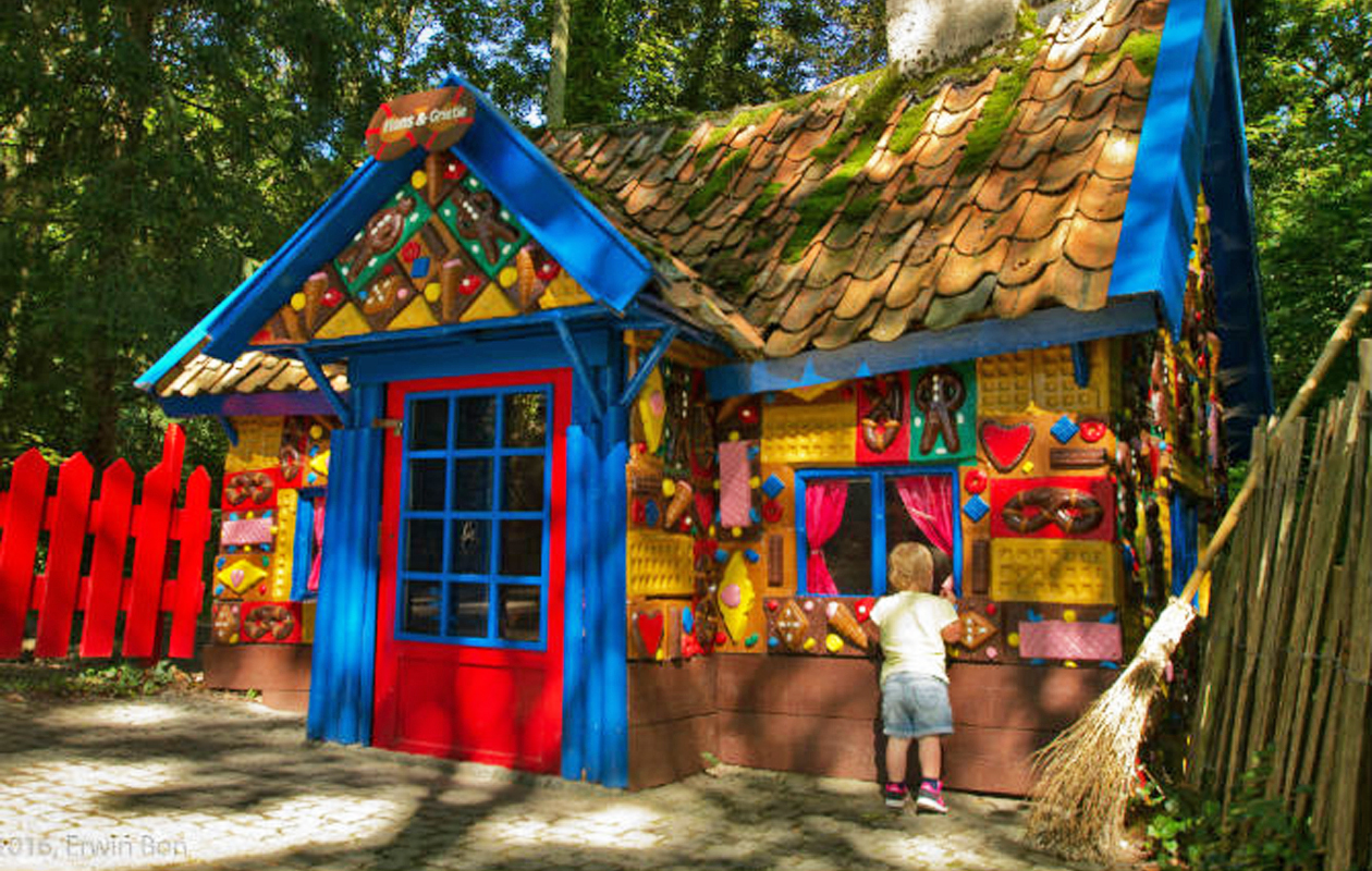 Fantasie en werkelijkheid komen samen in het Sprookjesbos in Valkenburg 