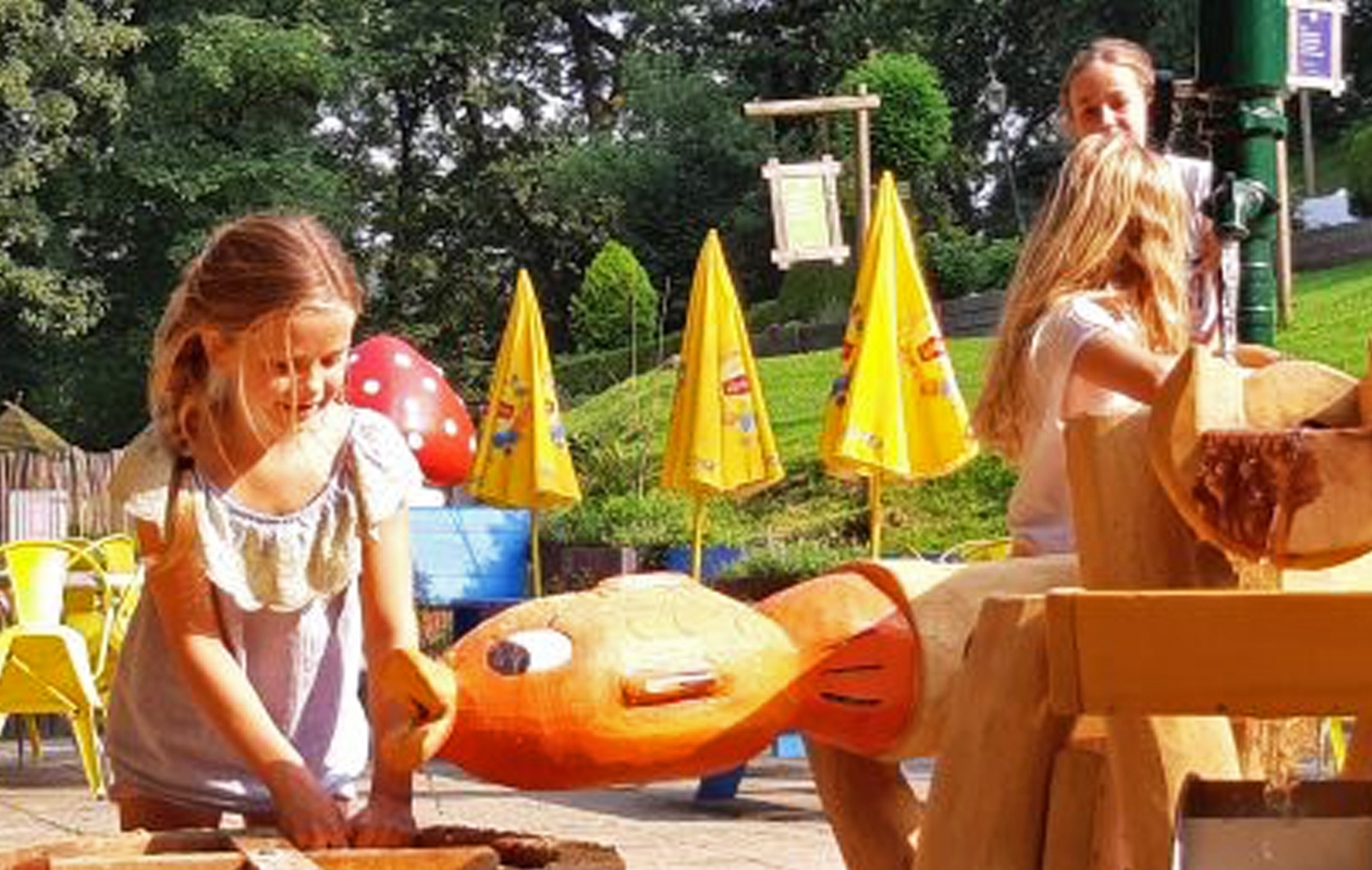 Fantasie en werkelijkheid komen samen in het Sprookjesbos in Valkenburg 