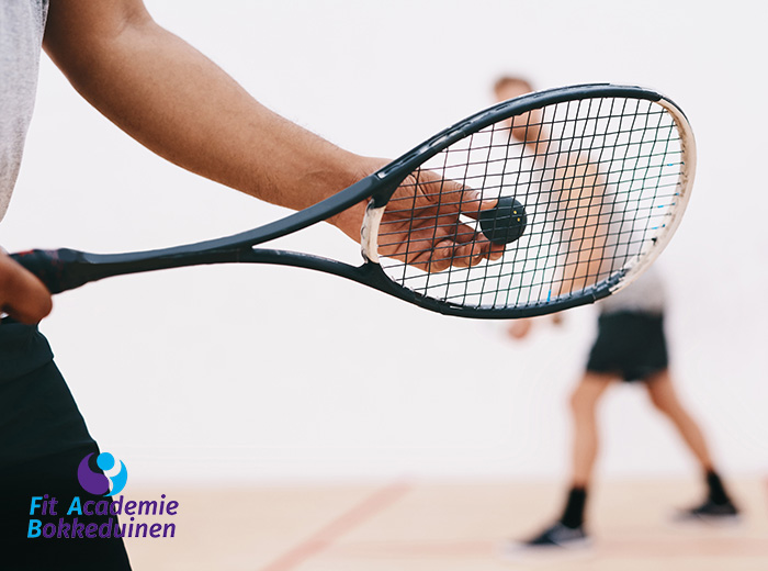 Squashen + lunch en drankje bij Fit Academie Bokkeduinen