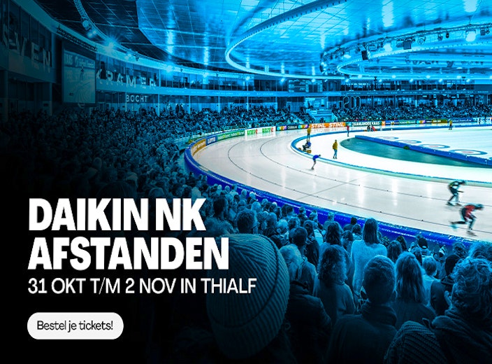 Staanplaats ticket Daikin NK Afstanden in Thialf