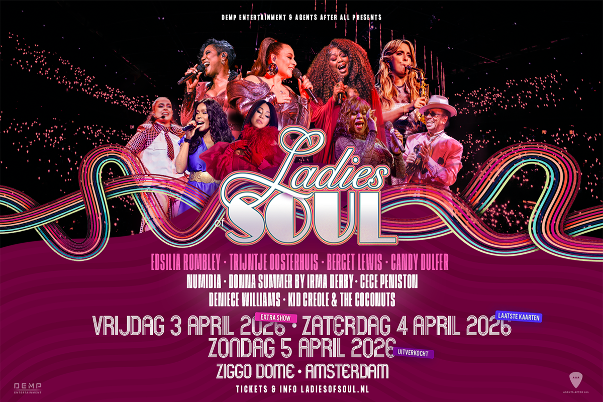 Disco Dancefloor staanplaats ticket Ladies of Soul in Ziggo Dome
