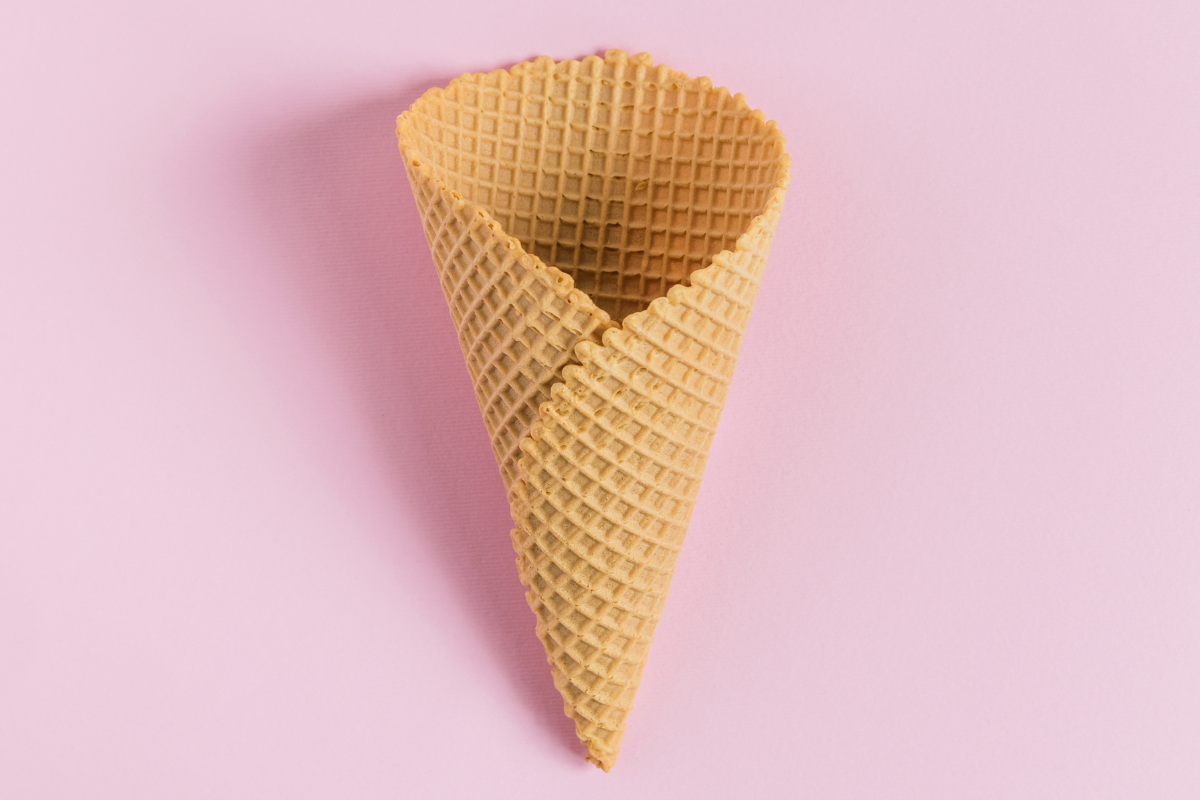 Strippenkaart voor 10 bollen ijs bij IJssalon Gosselaar