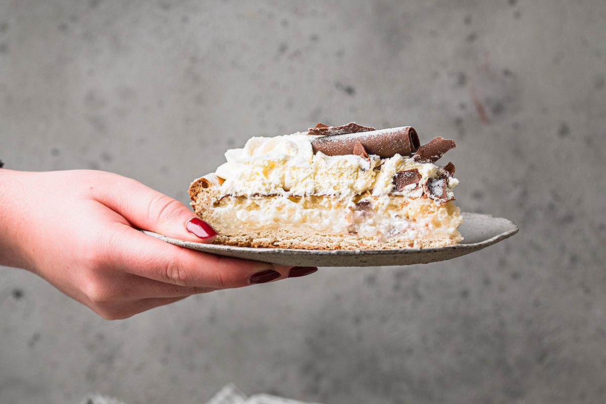 Punt vlaai + koffie of thee bij MultiVlaai