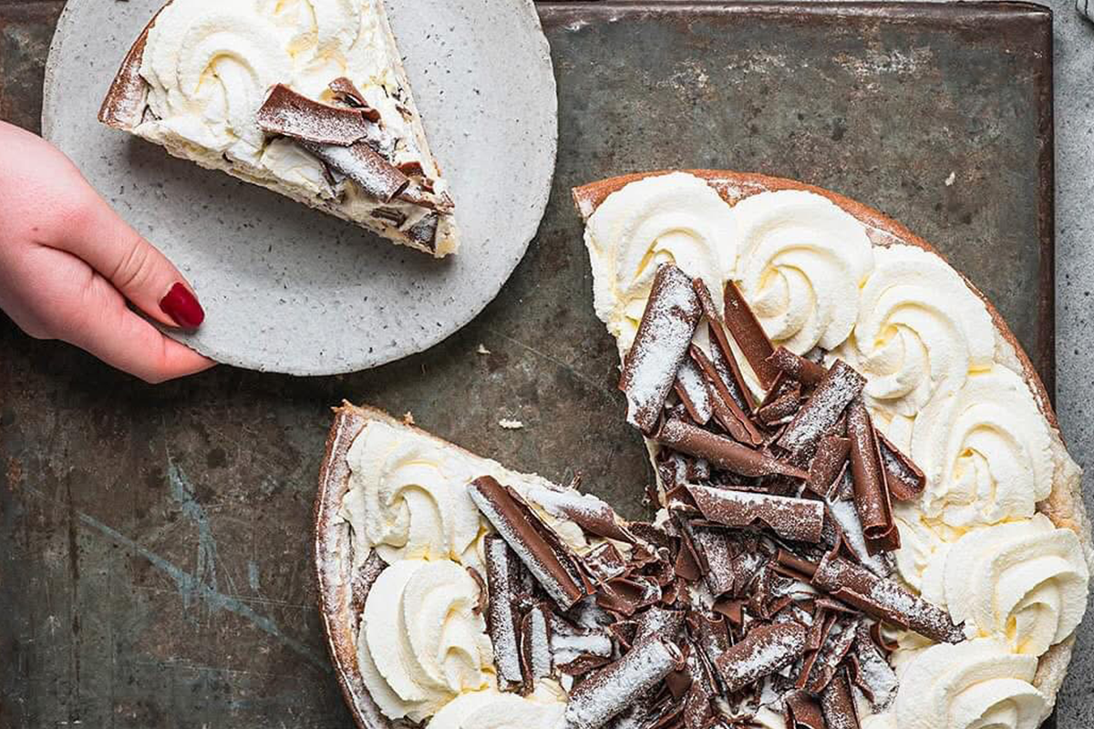 Punt vlaai + koffie of thee bij MultiVlaai