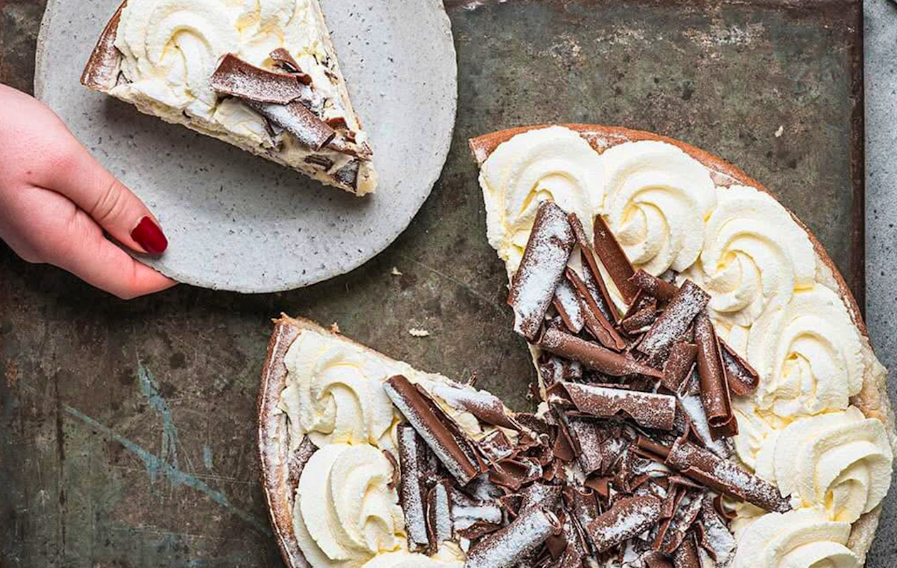 Punt vlaai + koffie of thee bij MultiVlaai