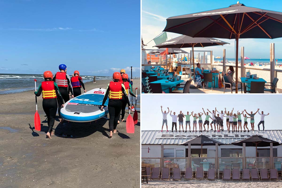 1,5 uur suppen bij Beachline Beach & Events