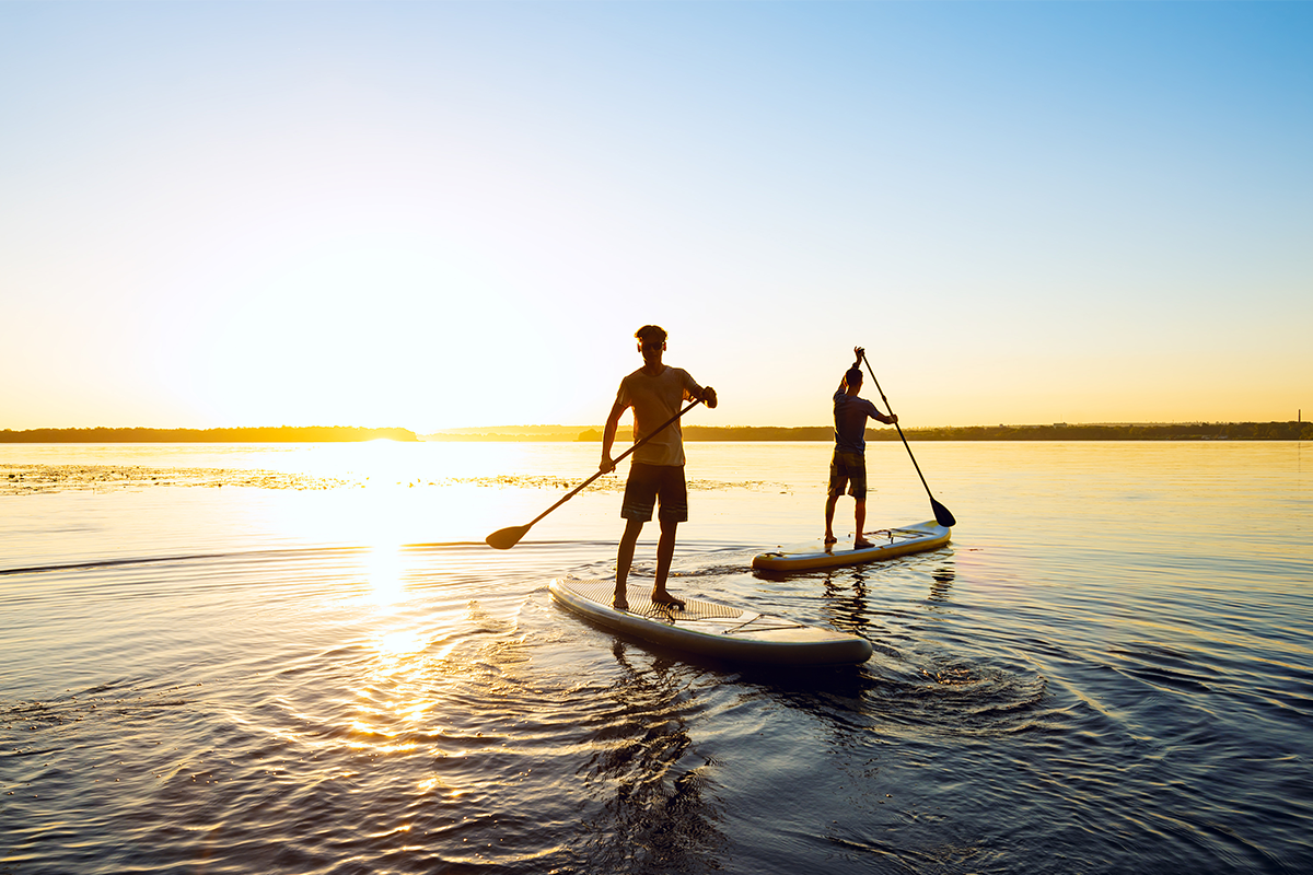 Huur een SUP en peddel over het Markermeer (1,5 uur)