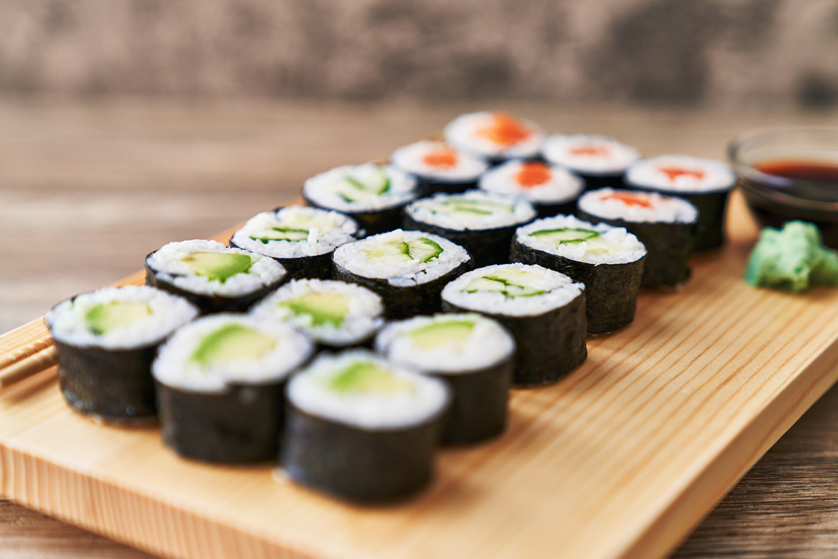 Sushi box of gezinsmenu afhalen bij Sushi Vandaag Bocholtz
