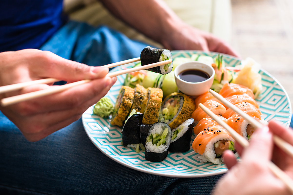 Sushibox afhalen bij Bobby's Sushi (5 rollen)