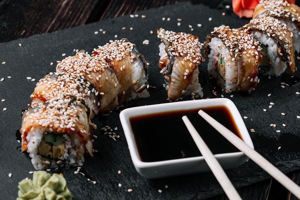 Sushibox afhalen bij Bobby's Sushi (5 rollen)