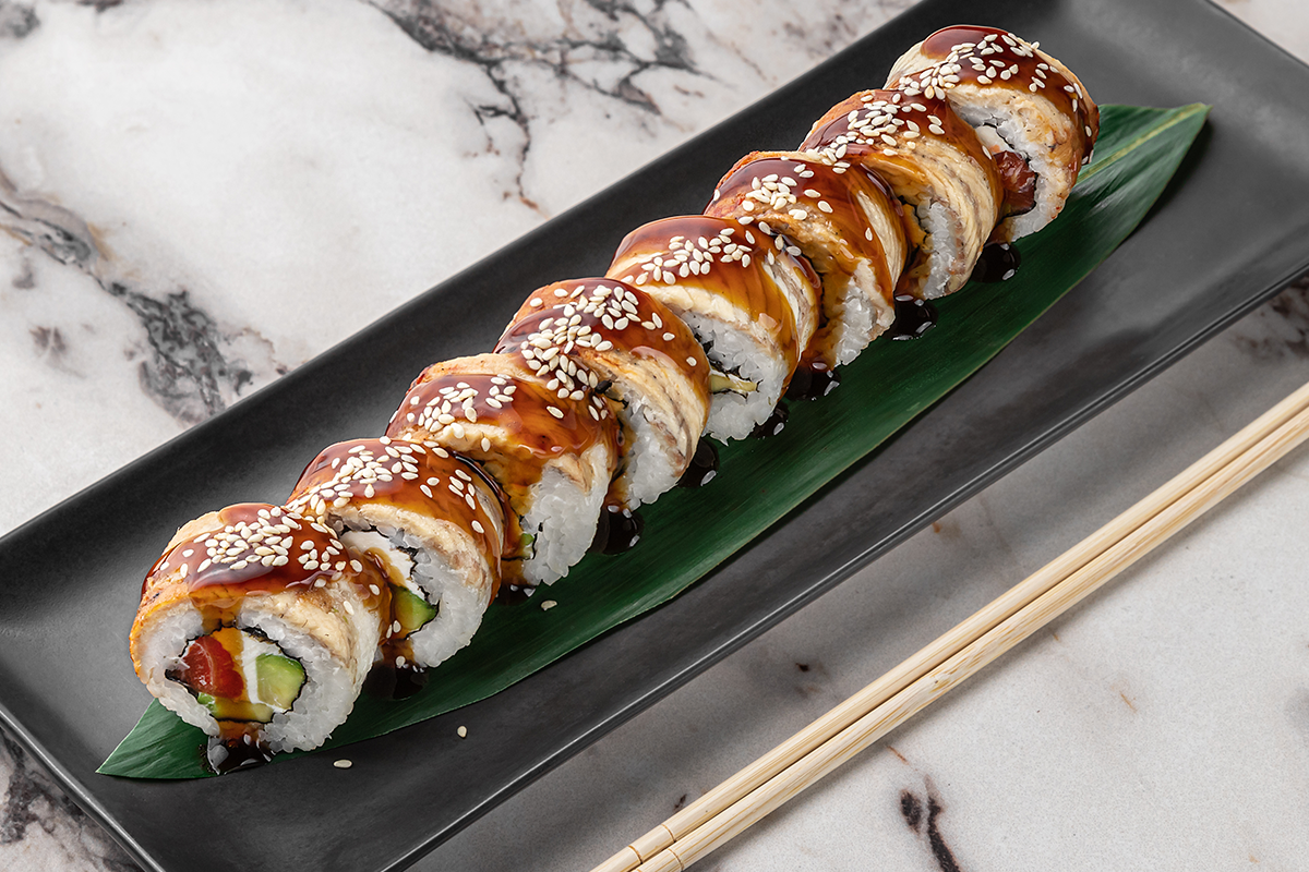 Sushibox afhalen bij Bobby's Sushi (5 rollen)