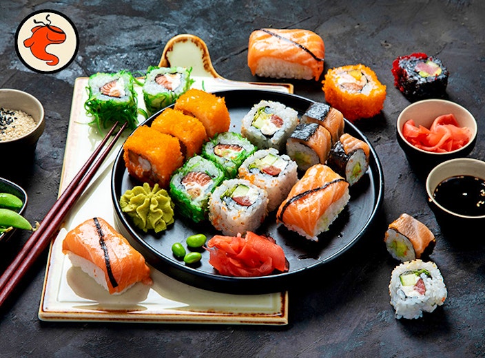 Sushibox afhalen bij Salmuari Sushi (24 stuks)