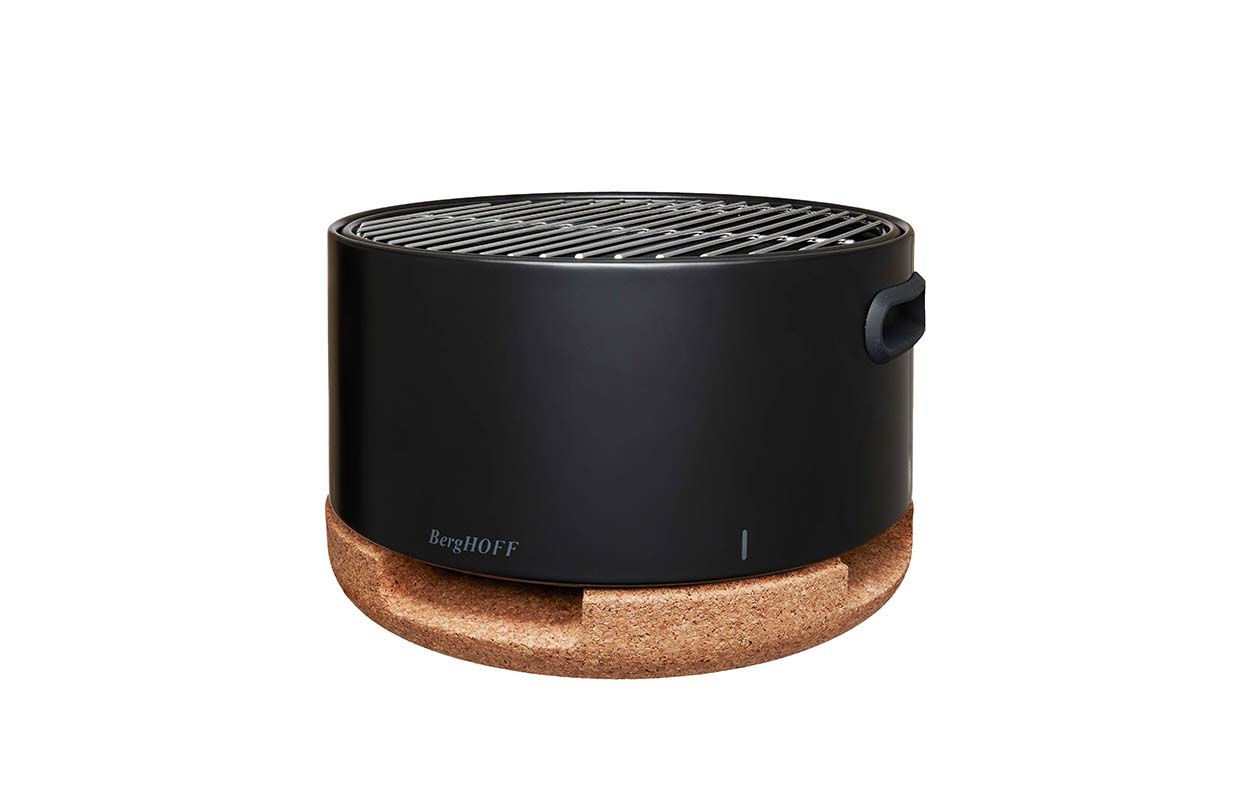 Bereid heerlijke gerechten op de houtskool tafelbarbecue van Berghoff 