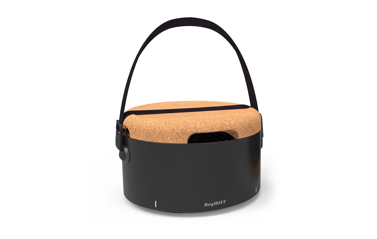 Bereid heerlijke gerechten op de houtskool tafelbarbecue van Berghoff 