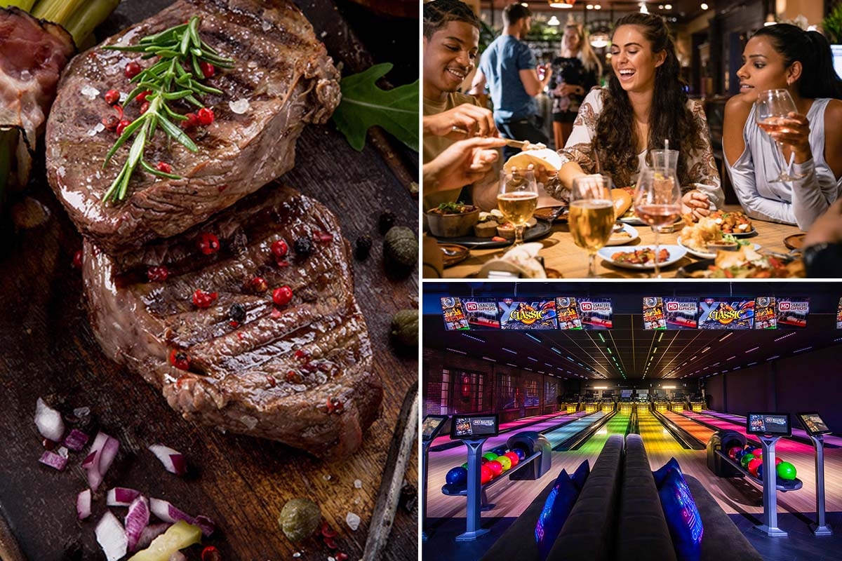 Tafelgrillen + bowlen of Nox Room bij Fun Center Wormerveer