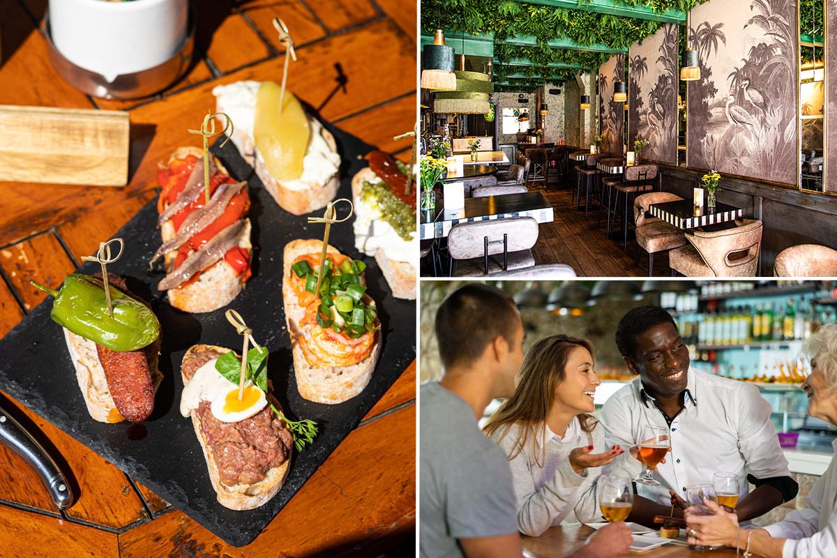 3 pinxtos + 2 wereldse tapas gerechten bij Boca bar kitchen Haarlem 