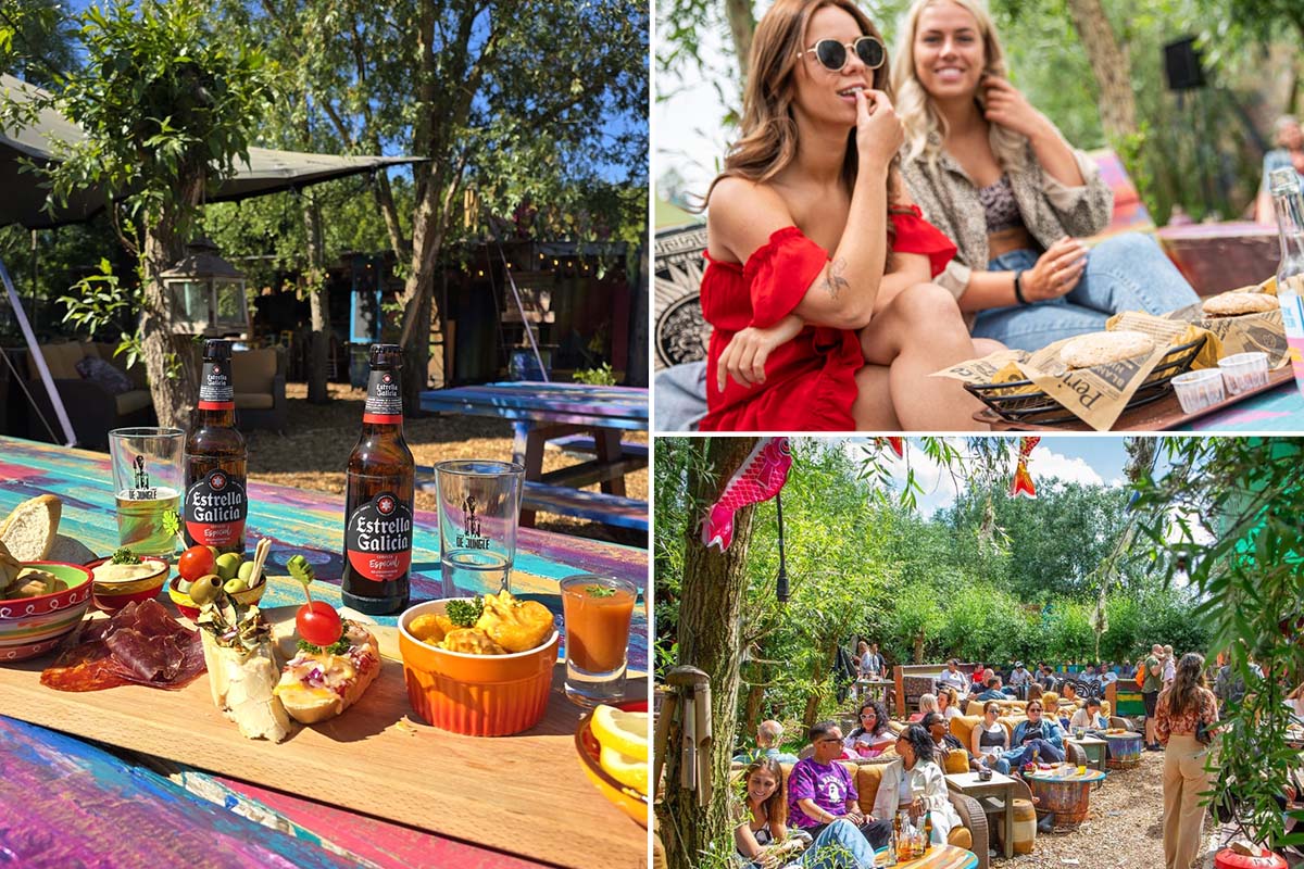 Tapasplank bij De Jungle met DJ & kidsactiviteiten