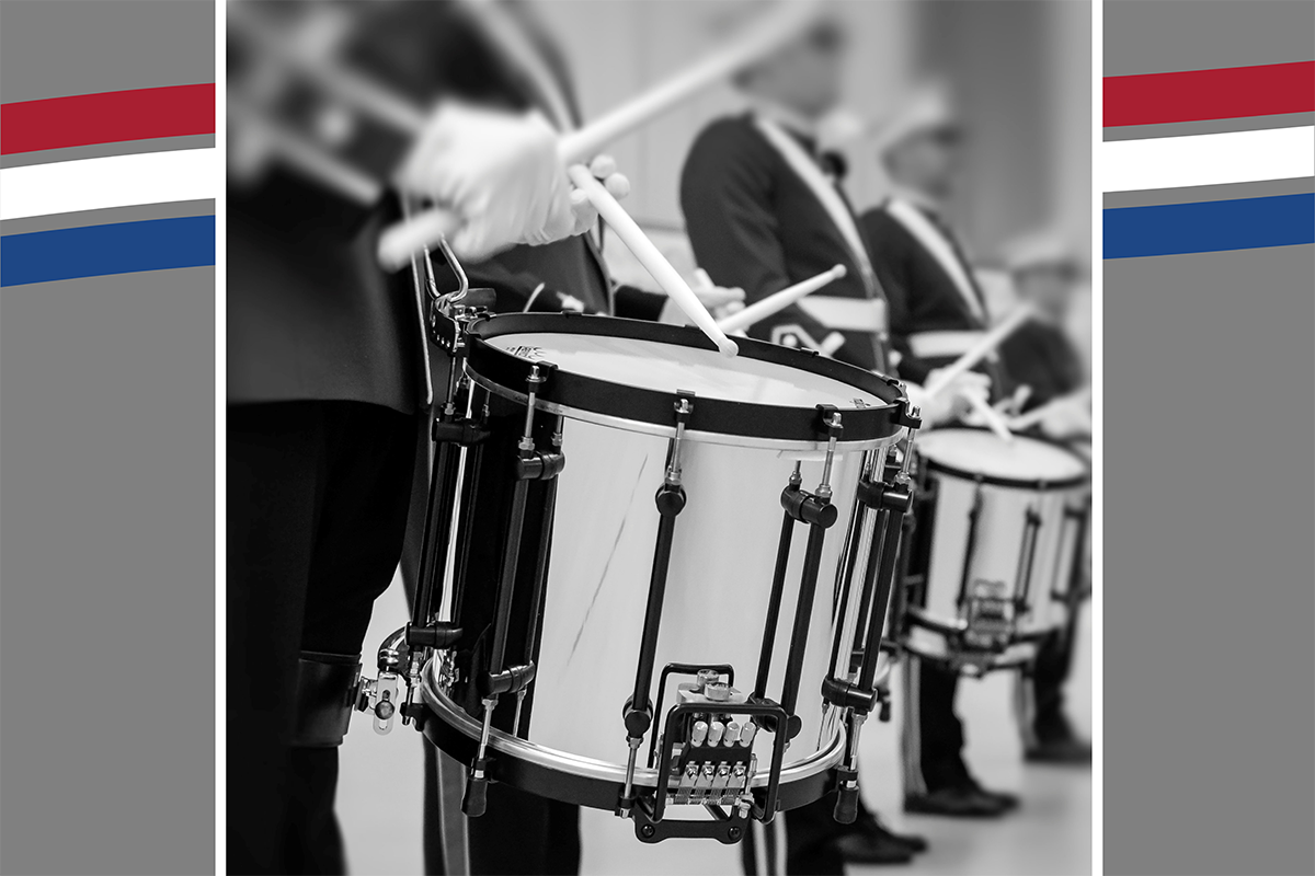 Taptoe Koningsdag evenement in Veenendaal