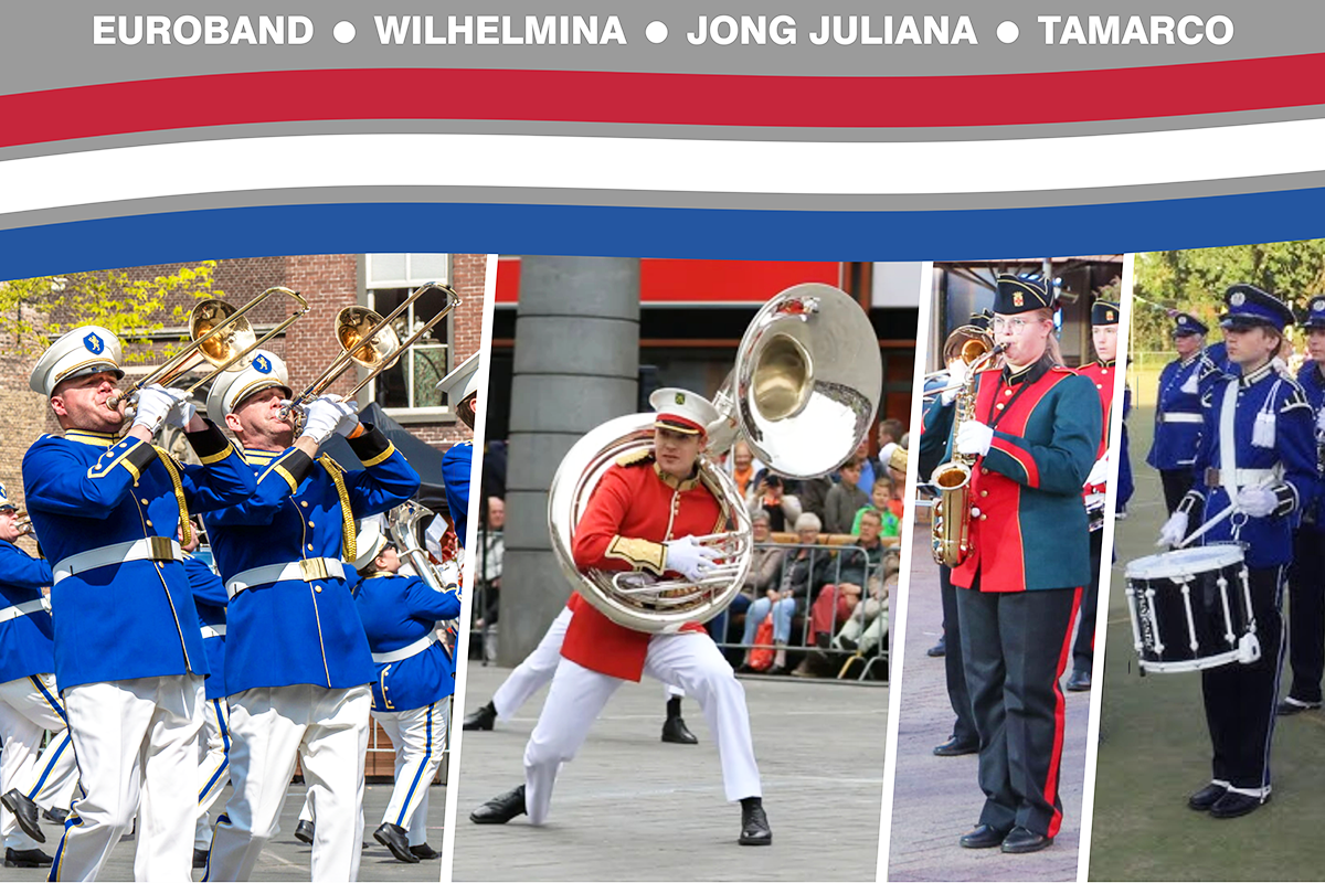 Taptoe Koningsdag evenement in Veenendaal