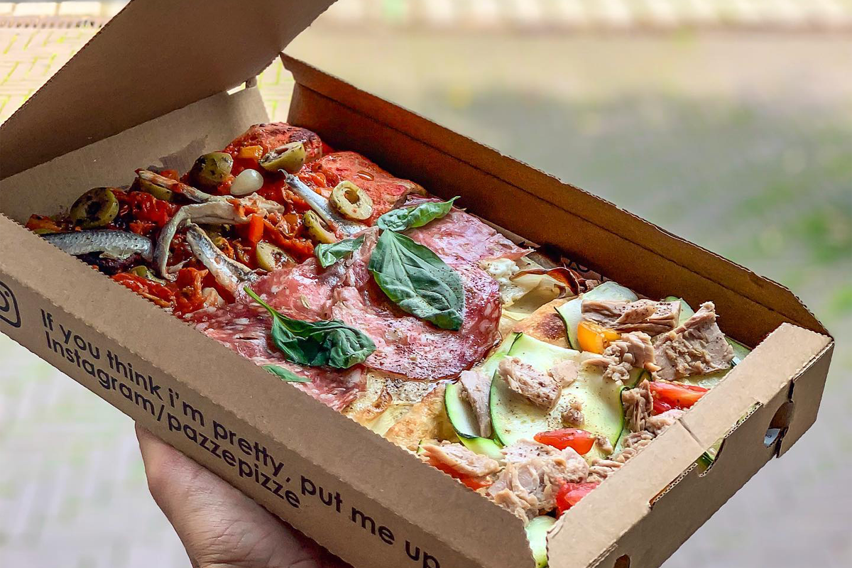 Afhaal Tasting box van Pazze e Pizze