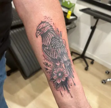 Tattoo bij Tattoo by Tess (ca. 15 x 20 cm)