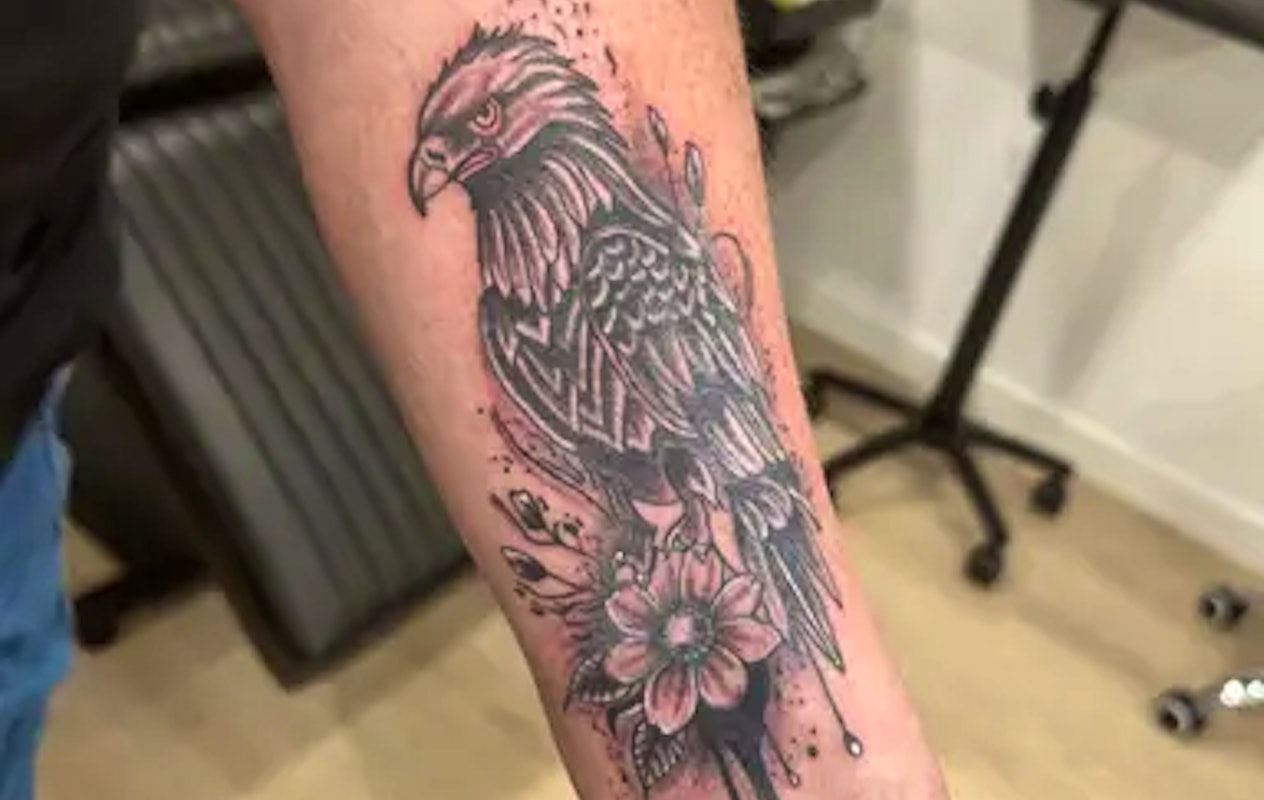 Tattoo bij Tattoo by Tess (ca. 15 x 20 cm)