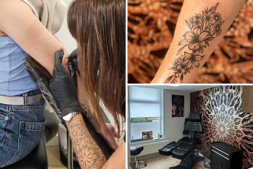 Tattoo bij Tattoo by Tess (ca. 15 x 20 cm)