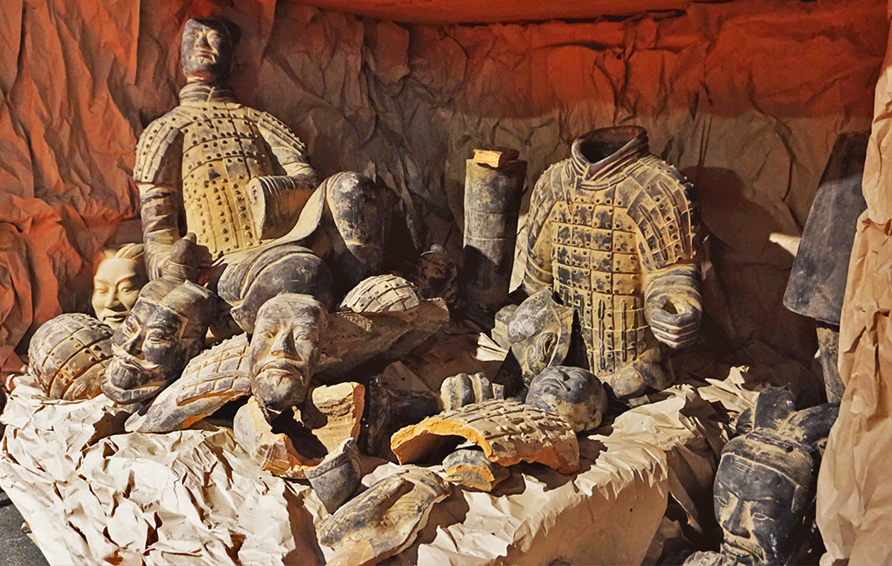 Laat je betoveren door het legendarische terracottaleger in Rotterdam