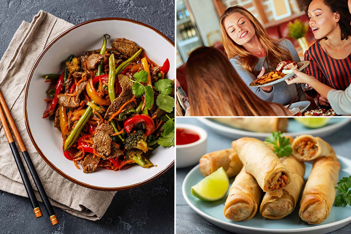 Thaise dinerbox met 5 gerechten (afhalen of bezorgen)