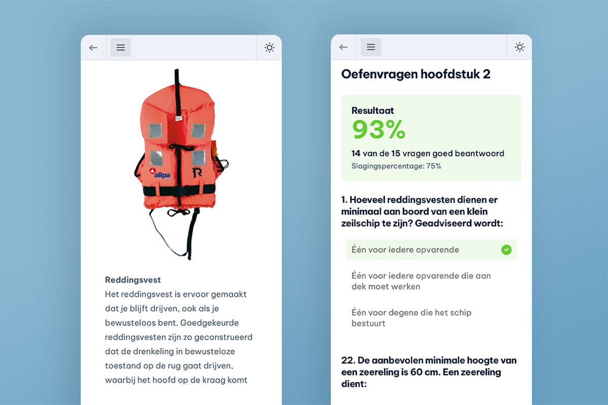 Gemakkelijk je vaarbewijs halen via OnlineVaarschool.nl