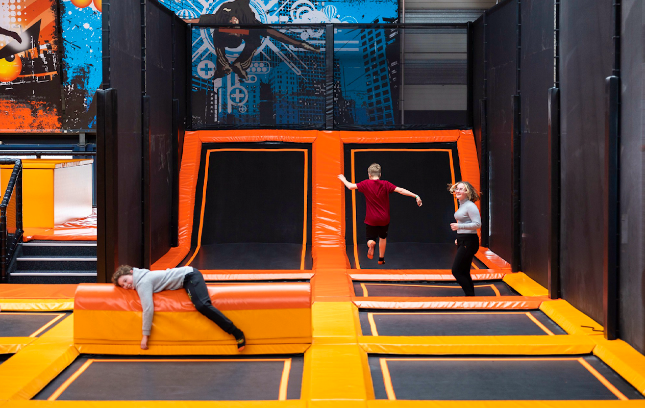 1 of 2 uur Free Jumpin bij Jumpin' Noordwijk