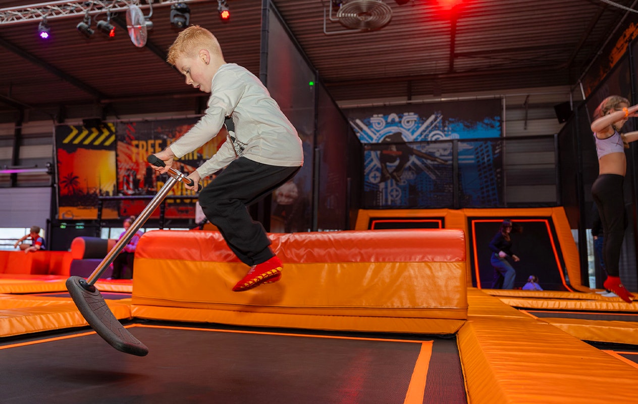 1 of 2 uur Free Jumpin bij Jumpin' Noordwijk