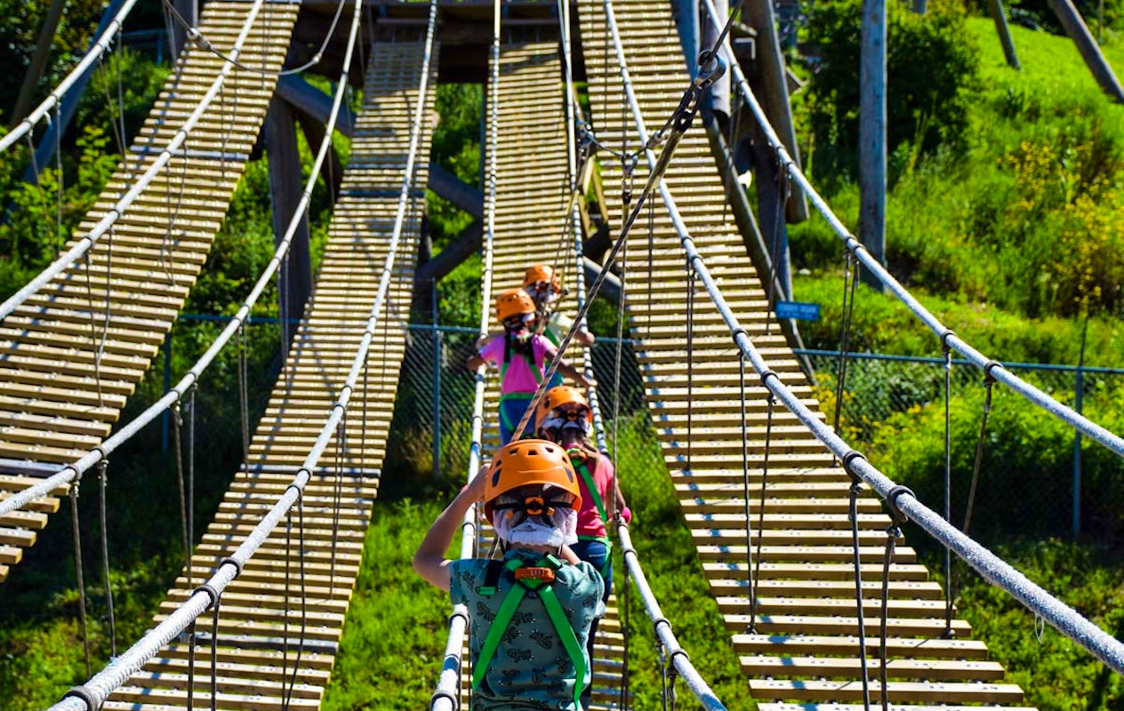 Adventure Valley Landgraaf: Klimpark + 1 rit Alpine Coaster