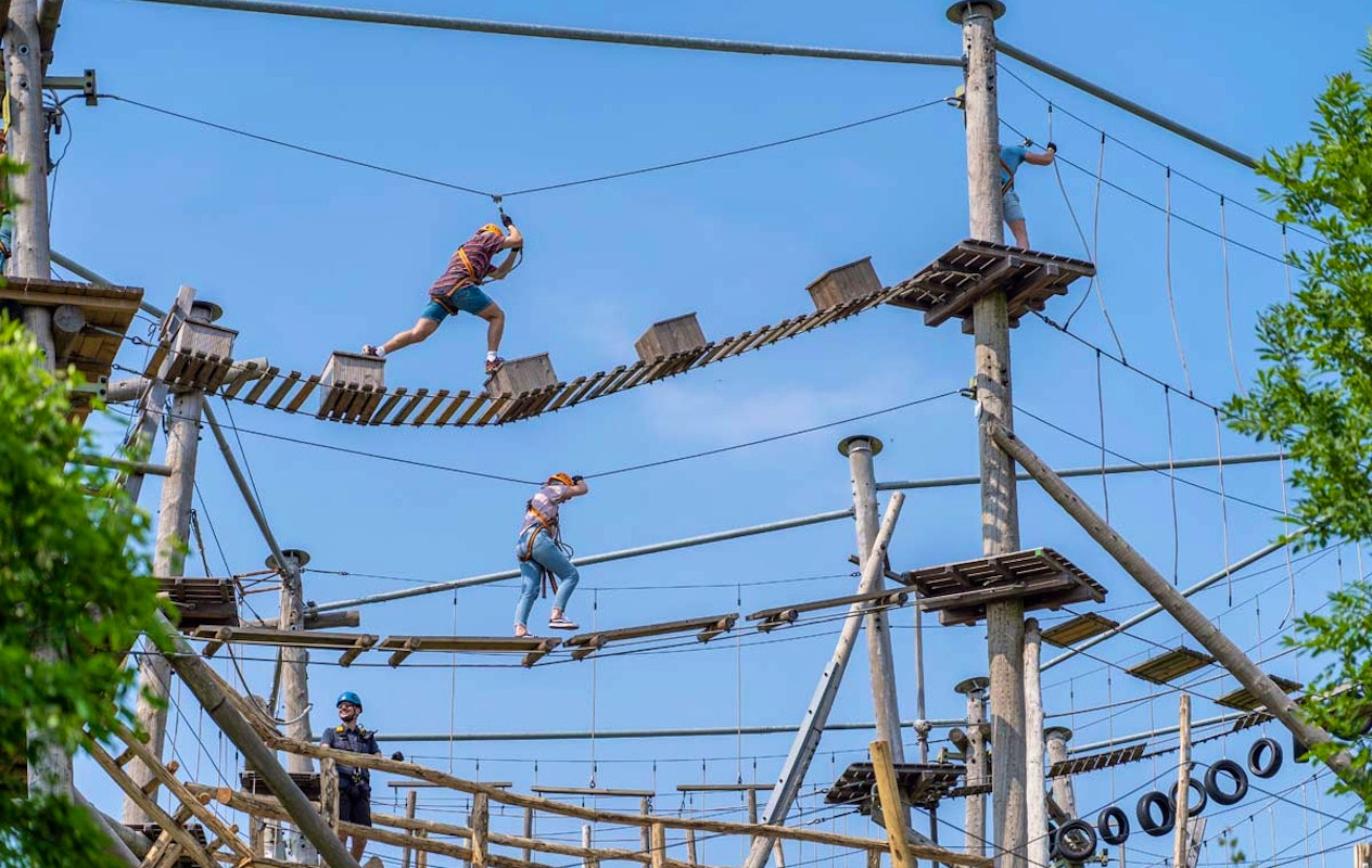 Adventure Valley Landgraaf: Klimpark + 1 rit Alpine Coaster