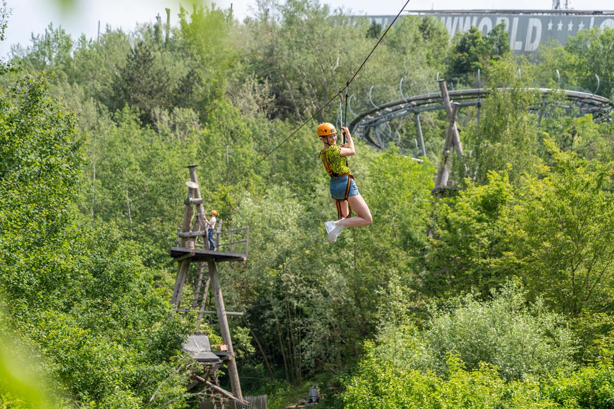 Adventure Valley Landgraaf: Klimpark + 1 rit Alpine Coaster