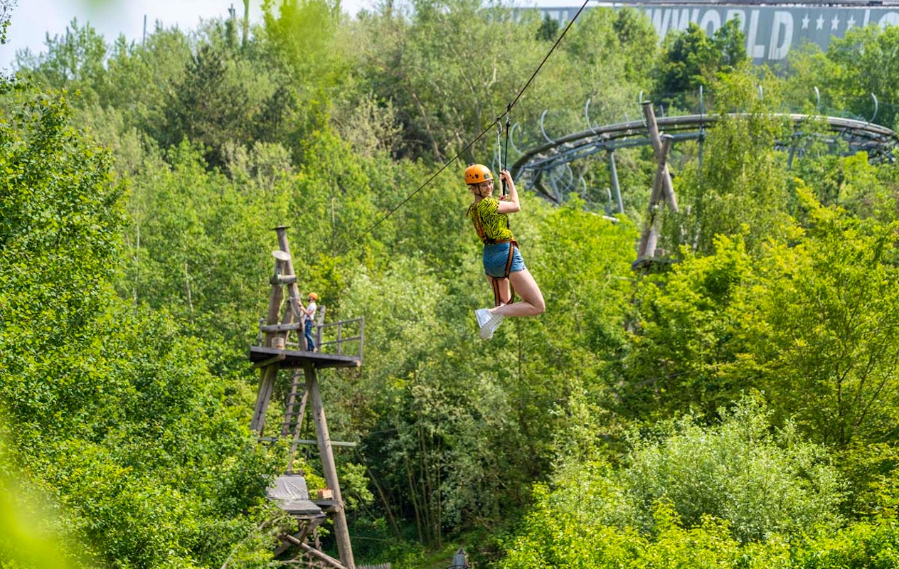 Adventure Valley Landgraaf: Klimpark + 1 rit Alpine Coaster