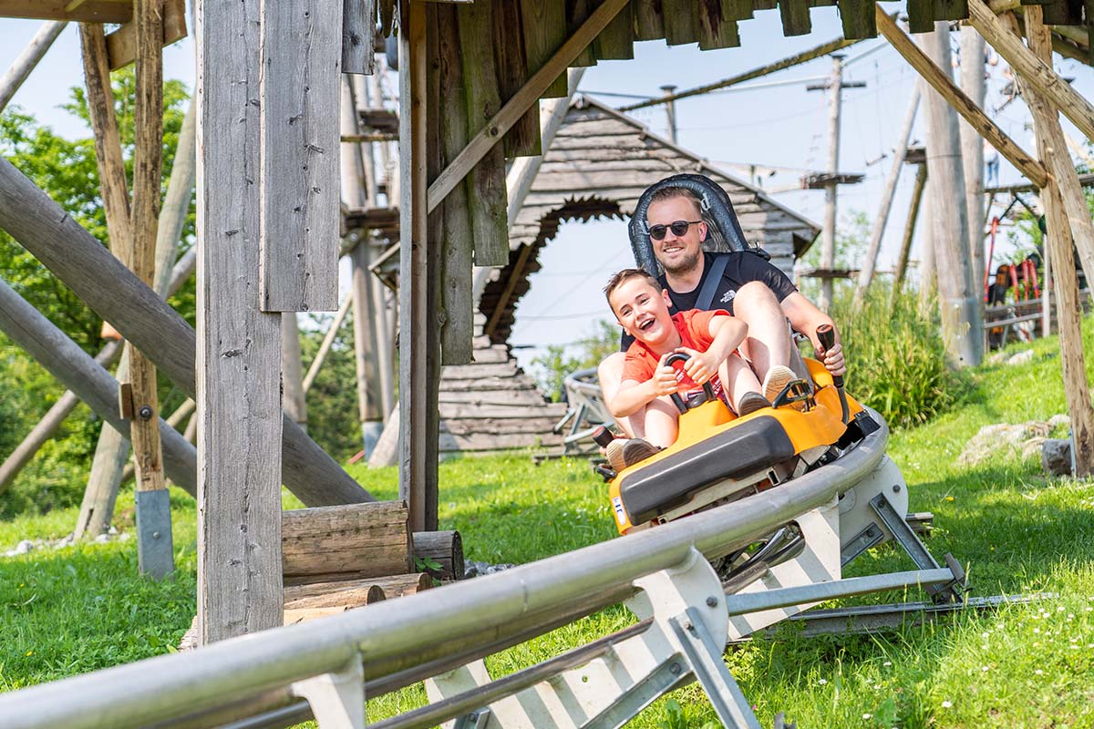 Adventure Valley Landgraaf: Klimpark + 1 rit Alpine Coaster
