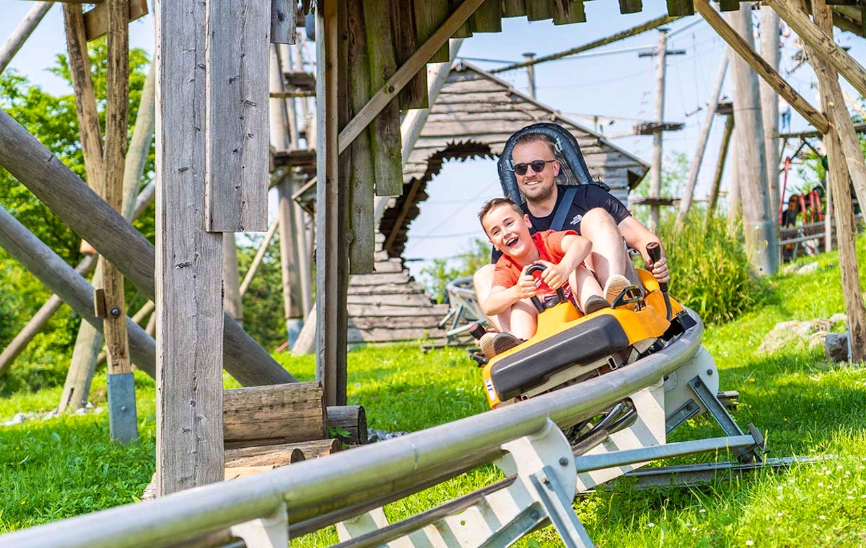 Adventure Valley Landgraaf: Klimpark + 1 rit Alpine Coaster