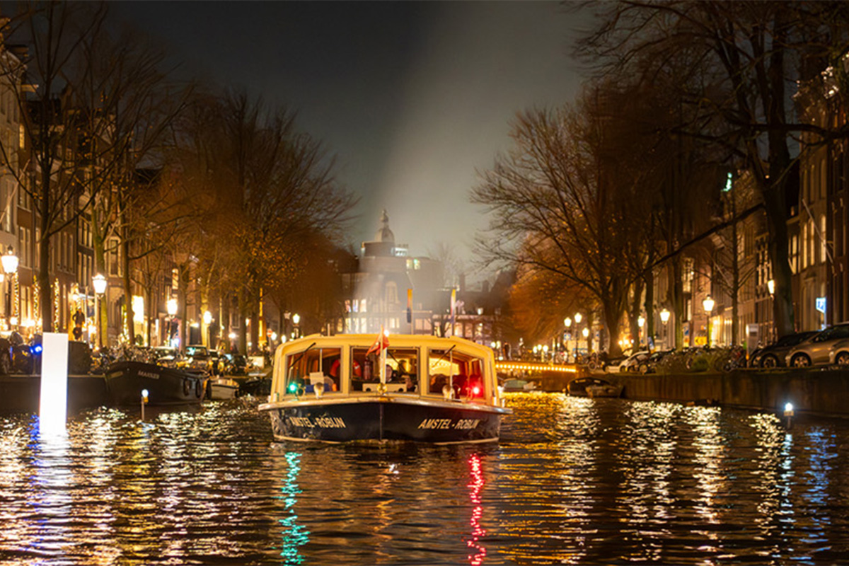 Amsterdam Light Festival rondvaart via Blue Boat