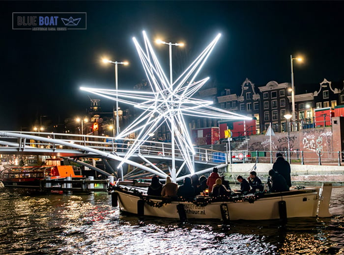 Amsterdam Light Festival rondvaart via Blue Boat