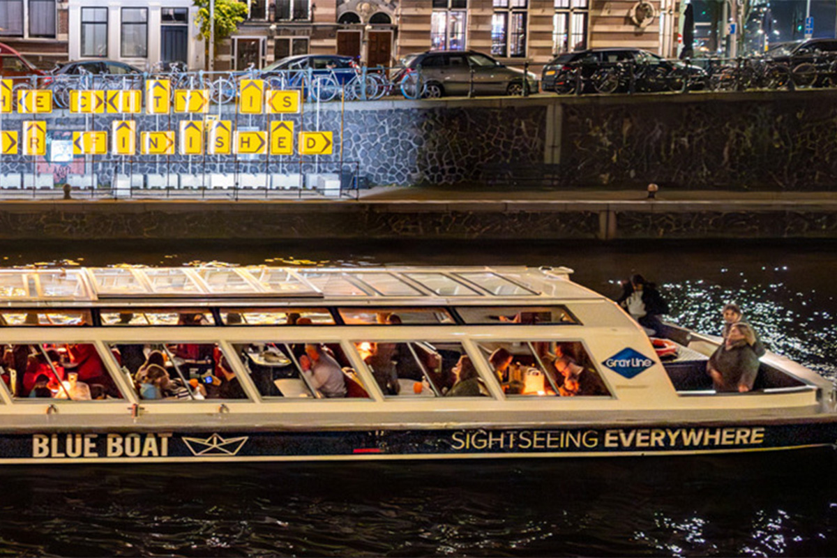 Amsterdam Light Festival rondvaart via Blue Boat