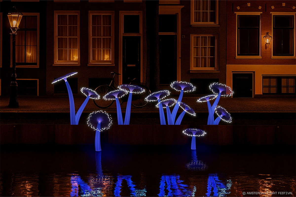 Amsterdam Light Festival rondvaart via Amsterdam Boat Experience