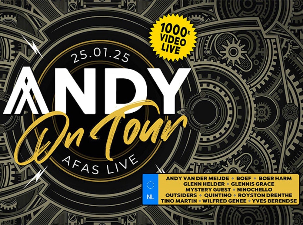 Entreeticket Andy on Tour op 25 januari 2025