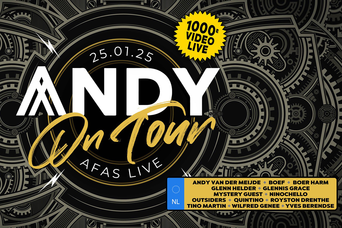 Entreeticket Andy on Tour op 25 januari 2025 